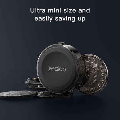 Yesido DS18 For Apple Watch Zinc Alloy Watch Charger Mini Strong Magnetic Wireless Charging(Black) - Charger / Holder by Yesido | Online Shopping South Africa | PMC Jewellery | Buy Now Pay Later Mobicred