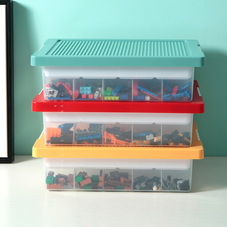 Children Toy Parts Building Blocks Storage Box(Yellow) - Storage Boxes by PMC TechLife | Online Shopping South Africa | PMC TechLife