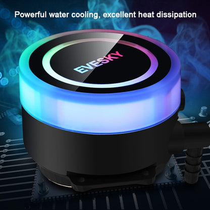 EVESKY  Water Cooler Cpu Fan RGB Fan Liquid Heatsink Integrated Radiator, Spec: 360mm - Fan Cooling by EVESKY | Online Shopping South Africa | PMC Jewellery | Buy Now Pay Later Mobicred