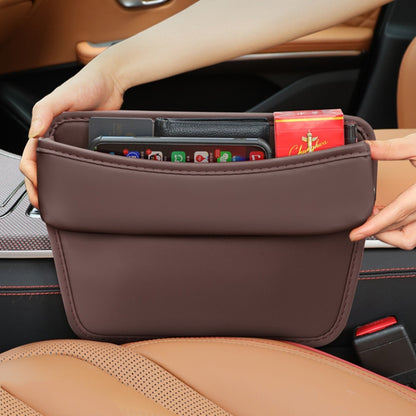 Car Gap Storage Box Seat Decoration Seat Filler Organizer(Wine Red) - Stowing Tidying by PMC Jewellery | Online Shopping South Africa | PMC Jewellery | Buy Now Pay Later Mobicred