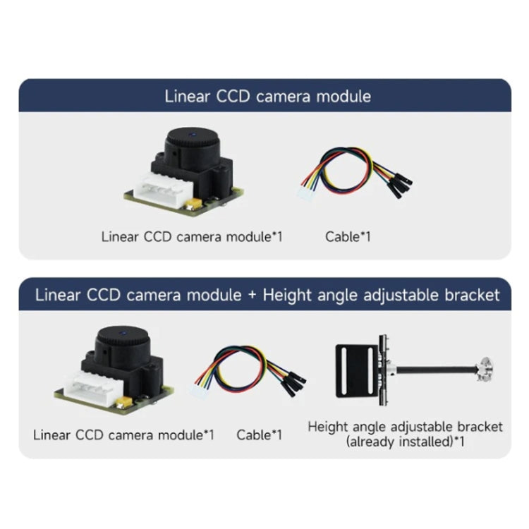 Yahboom Single Column CCD Camera Module Linear Array Sensor, Model: TSL1401+Bracket - free shipping - PMC Jewellery - Order now!