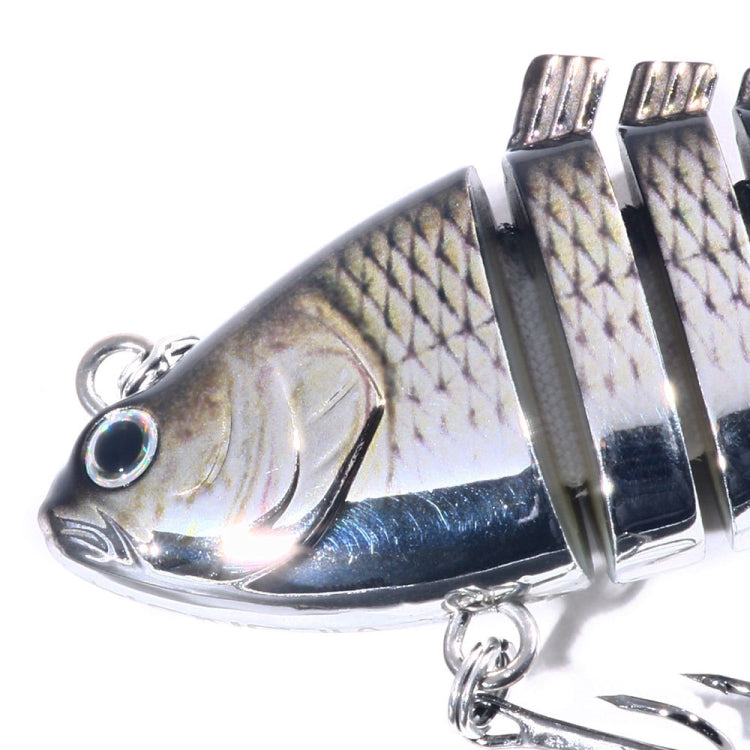 HENGJIA 10cm 24g Bionic Multi-Section Fish Bait Plastic Electroplating Fake Bait(1) - Fishing Lures by HENGJIA | Online Shopping South Africa | PMC TechLife | Buy Now Pay Later Mobicred
