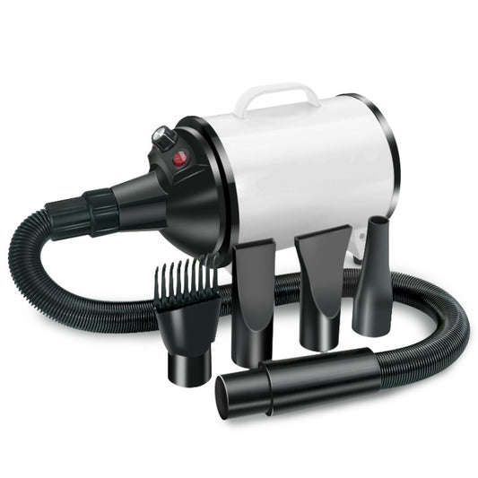 2100W Dog Dryer Stepless Speed Pet Hair Blaster Pet Water Blower 220V AU Plug(Black and White) - Blower & Drying by PMC Jewellery | Online Shopping South Africa | PMC Jewellery | Buy Now Pay Later Mobicred