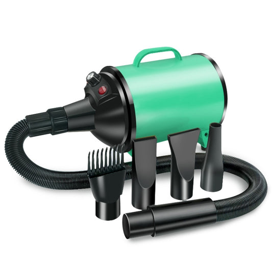 2100W Dog Dryer Stepless Speed Pet Hair Blaster Pet Water Blower 220V AU Plug(Green Black) - Blower & Drying by PMC Jewellery | Online Shopping South Africa | PMC Jewellery | Buy Now Pay Later Mobicred