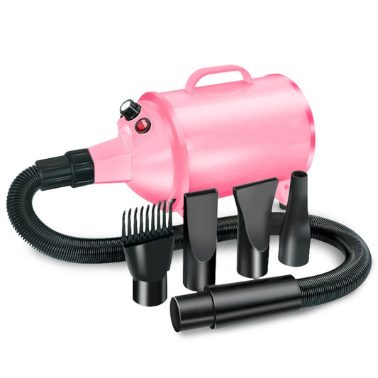 2100W Dog Dryer Stepless Speed Pet Hair Blaster Pet Water Blower 110V US Plug(Pink) - Blower & Drying by PMC Jewellery | Online Shopping South Africa | PMC Jewellery | Buy Now Pay Later Mobicred