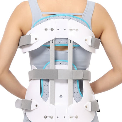 Free Code Summer Breathable Thoracic and Lumbar Spine Fixation Brace Compressive Spinal Postoperative Fixator(White) - Corrector by PMC Jewellery | Online Shopping South Africa | PMC Jewellery