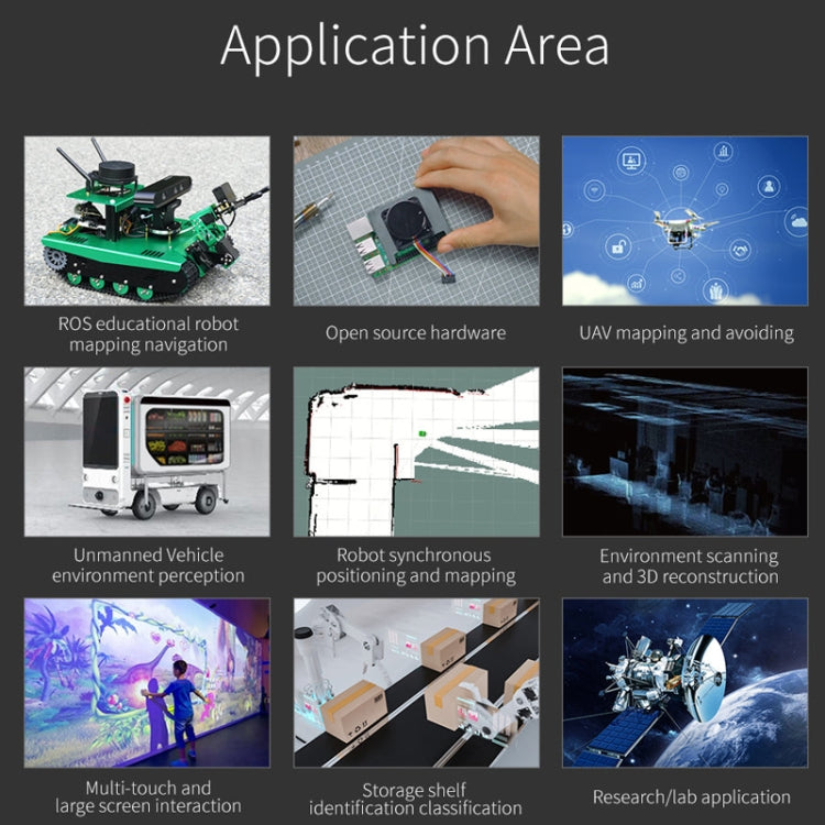Yahboom Lidar ROS2 Robot SLAM Mapping Navigation Ranging TOF(MS200) - free shipping - PMC Jewellery - Order now!