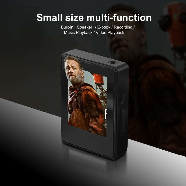MP3 Music Player Bluetooth 5.0 Ebook Recorder MP4 Walkman Without Memory Card(Black) - MP3 Player by PMC TechLife | Online Shopping South Africa | PMC TechLife | Buy Now Pay Later Mobicred
