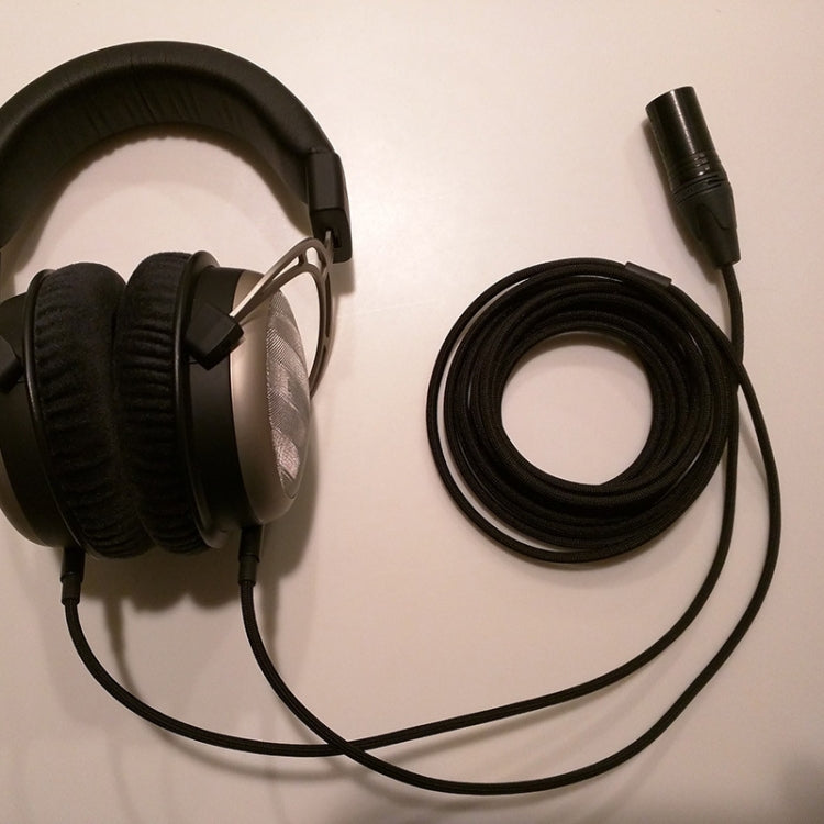 For Beyer T1(2nd/3rd Generation) T5 / Amiro Balanced Headphone Cable 4 Core XLR Head - Headset Accessories by PMC TechLife | Online Shopping South Africa | PMC TechLife