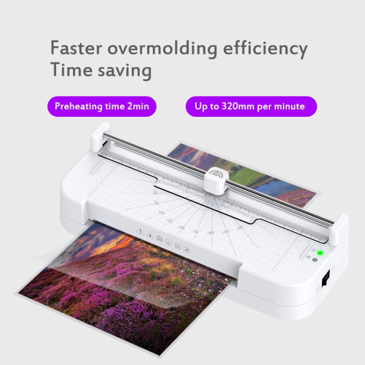 FN336  A4/A5/A6 Laminating Machine Lamination Thickness Within 0.5mm(UK  Plug) - Photo Film Covering Machine by PMC Jewellery | Online Shopping South Africa | PMC Jewellery | Buy Now Pay Later Mobicred