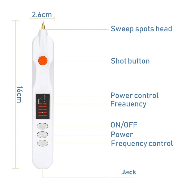 Spot Mole Pen Spot Removal Instrument Home Beauty Instrument, Spec: US  Plug -in Model(Black) - free shipping - PMC TechLife - Order now!