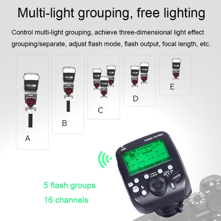 For Sony YONGNUO YN560-TX Pro High-speed Synchronous TTL Trigger Wireless Flash Trigger - free shipping - PMC TechLife - Order now!