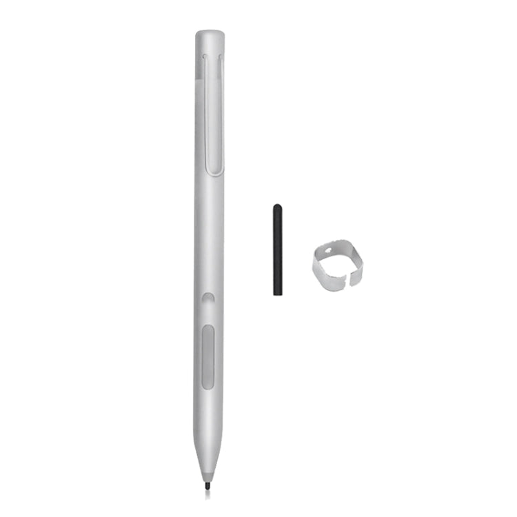 For Microsoft Surface 3 Pro 3/4/5/6/7/Book/Laptop/Go Pressure Touch Capacitance Pen(Silver) - Stylus Pen by PMC TechLife | Online Shopping South Africa | PMC TechLife | Buy Now Pay Later Mobicred