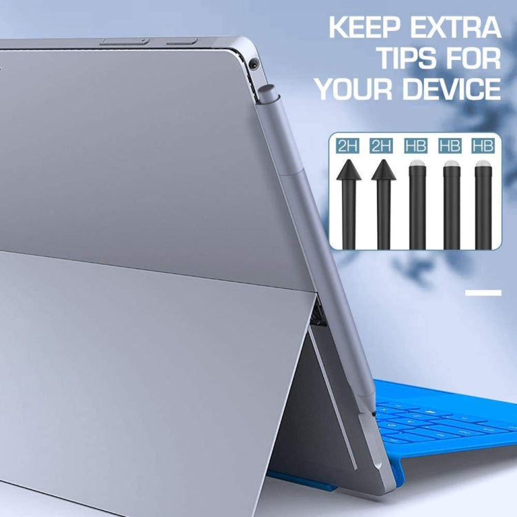 For Microsoft  Surface Pro 4/5/6/7/Book /Pro X 2pcs 2H+3pcs HB  Pen Nib Refill - Pencil Accessories by PMC TechLife | Online Shopping South Africa | PMC TechLife