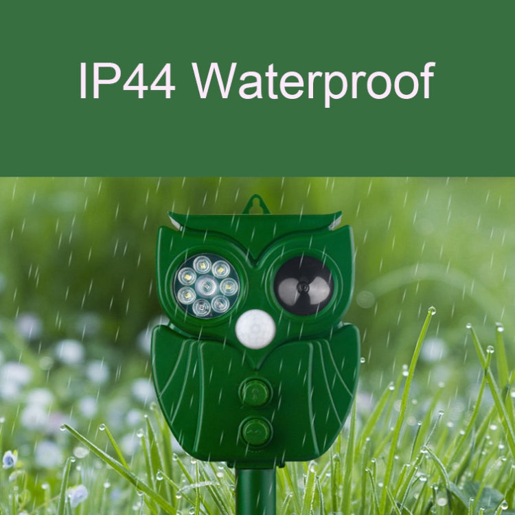 14LEDs Solar Ultrasonic Rat Repeller Outdoor Multifunctional Infrared Sensor Repeller - Outdoor Insect Repellent by PMC TechLife | Online Shopping South Africa | PMC TechLife | Buy Now Pay Later Mobicred