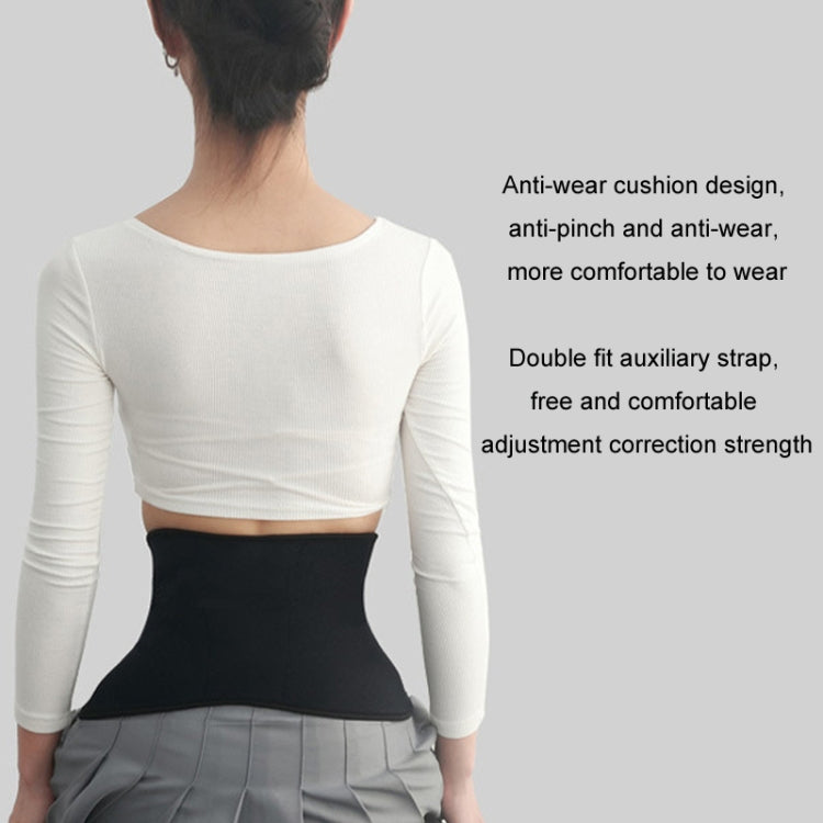 Sedentary Waist Support Auxiliary Belt Anti-hunchback Sitting Corrector(Black) - Corrector by PMC Jewellery | Online Shopping South Africa | PMC Jewellery