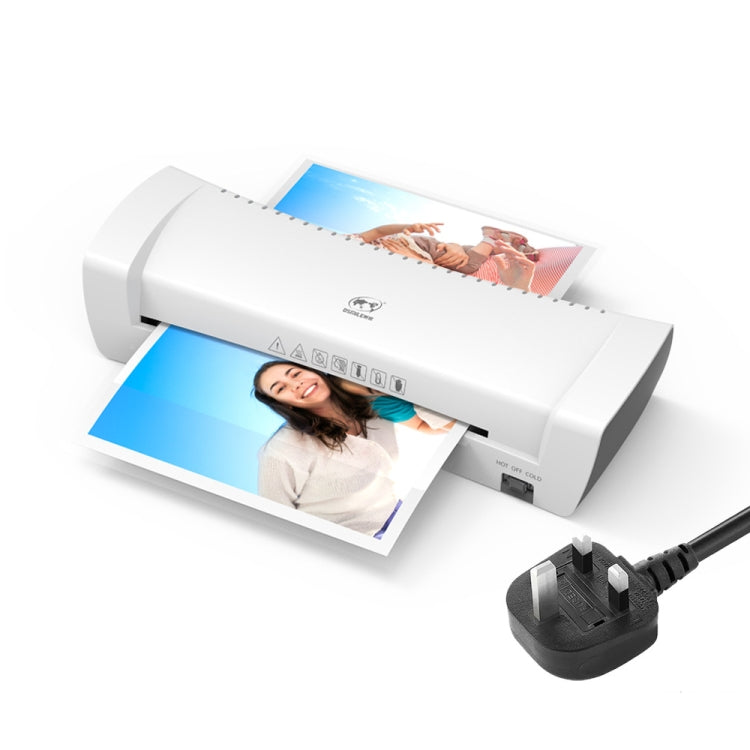 Osmile SL200 A4 Photo Cold and Hot Laminating Machine 340mm/min Speed UK Plug - Photo Film Covering Machine by Osmile | Online Shopping South Africa | PMC Jewellery | Buy Now Pay Later Mobicred