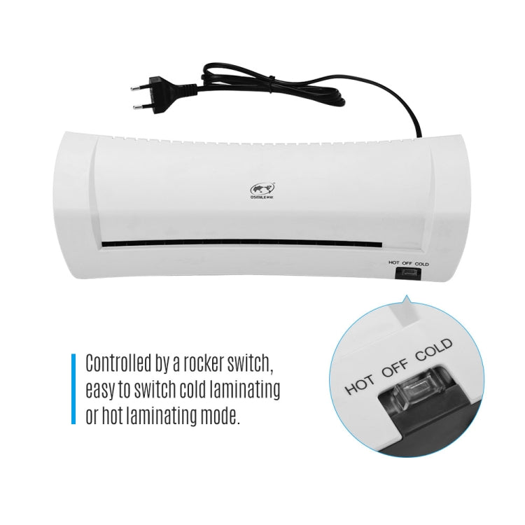 Osmile SL200 A4 Photo Cold and Hot Laminating Machine 340mm/min Speed AU Plug - Photo Film Covering Machine by Osmile | Online Shopping South Africa | PMC Jewellery | Buy Now Pay Later Mobicred