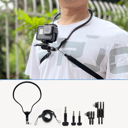 TUYU Camera Neck Holder Mobile Phone Chest Strap Mount  For Video Shooting//POV, Spec: Standard (Black) - Stand by PMC Jewellery | Online Shopping South Africa | PMC Jewellery | Buy Now Pay Later Mobicred