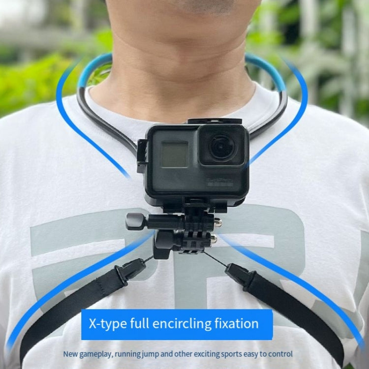 TUYU Camera Neck Holder Mobile Phone Chest Strap Mount  For Video Shooting//POV, Spec: Vertical Shooting (Black) - Stand by PMC Jewellery | Online Shopping South Africa | PMC Jewellery | Buy Now Pay Later Mobicred