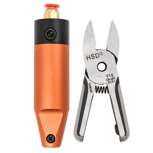 HSD HS-5M+F1S Cut Plastic Set 2 In 1 Pneumatic Snip Plier Cutting Metal Plastic Model Scissor Tool - Pliers by HSD | Online Shopping South Africa | PMC Jewellery | Buy Now Pay Later Mobicred