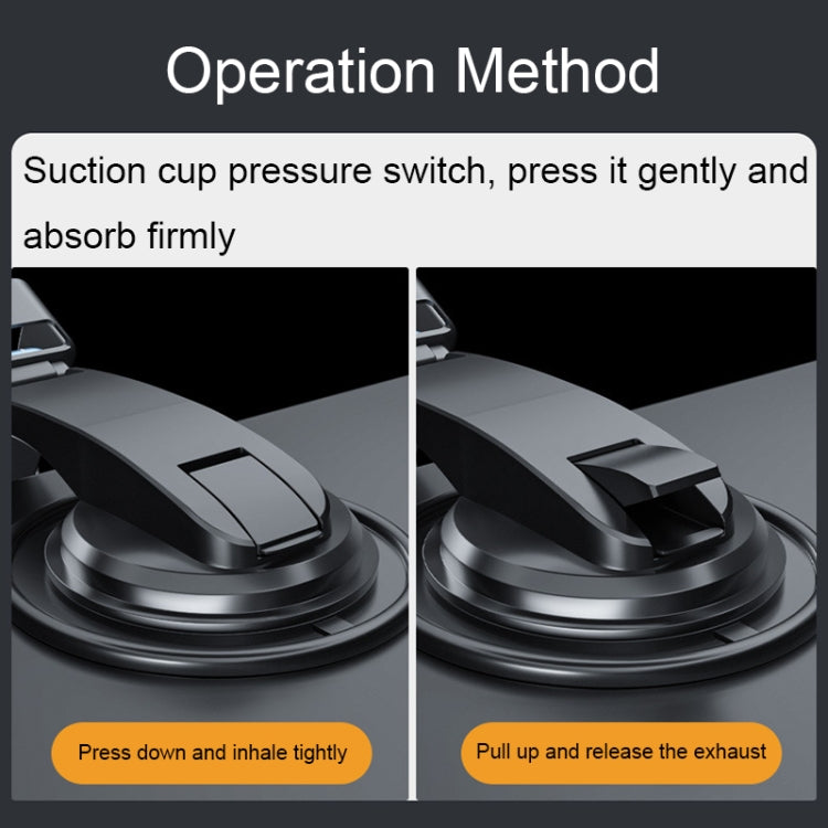 Car Suction Cup Dashboard Mobile Phone Holder with Sun Visor Folding Rotating Car Mount, Style: Hose Model - Car Holders by PMC TechLife | Online Shopping South Africa | PMC TechLife | Buy Now Pay Later Mobicred
