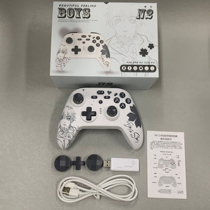 N2 Wireless 2.4G Controller Gamepad For Xbox One/One S/One X/Series S/Series X/PC Windows(Comic Boy) - Gamepad by PMC Jewellery | Online Shopping South Africa | PMC Jewellery