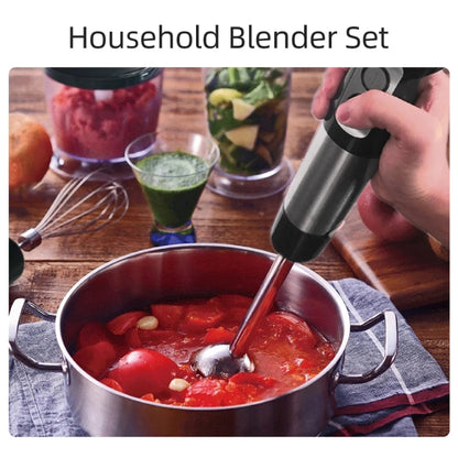 6-in-1 600W Multifunctional  Electric Blender Stainless Steel Food Cooking Stick UK Plug - Stirrer & Squeezer by PMC Jewellery | Online Shopping South Africa | PMC Jewellery | Buy Now Pay Later Mobicred