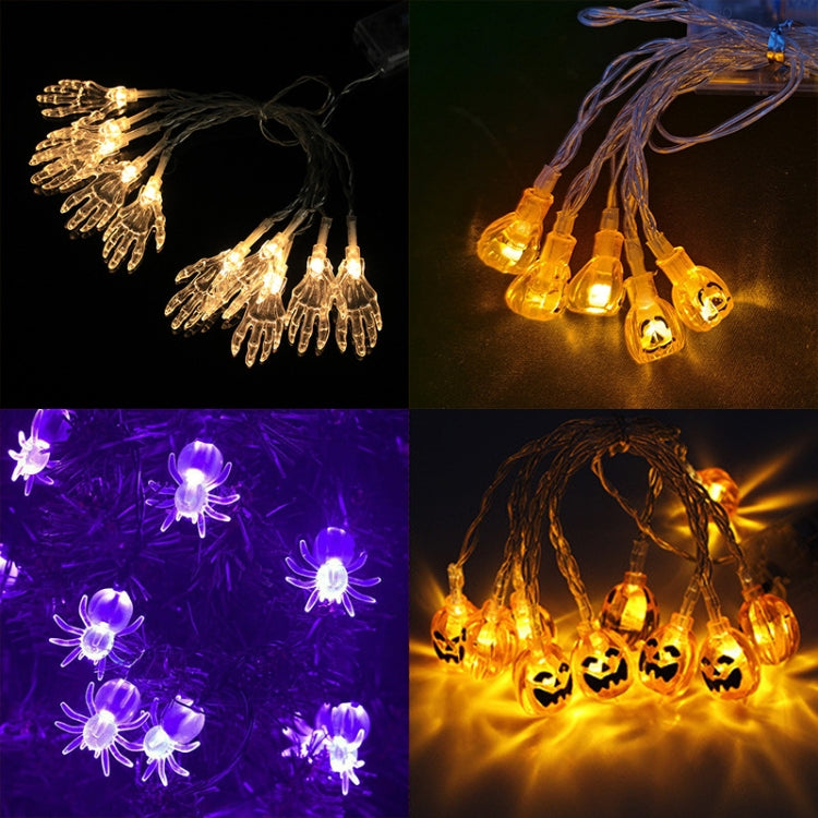 Colorful 3m 20LEDs Halloween LED Cartoon Atmosphere Decorative Light String(Conventional Pumpkin) - Decoration Lamps by PMC TechLife | Online Shopping South Africa | PMC TechLife