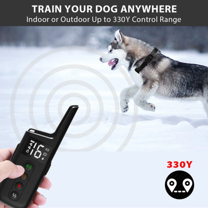 Pet Wrap-around Electric Shock Column Powerful Electronic Training Collar, Style: Receiver + Remote - Training Aids by PMC Jewellery | Online Shopping South Africa | PMC Jewellery | Buy Now Pay Later Mobicred