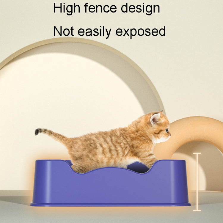 Open Litter Pan Large Capacity Plastic Pet Kennel, Model: Square Green - Beds by PMC TechLife | Online Shopping South Africa | PMC TechLife | Buy Now Pay Later Mobicred