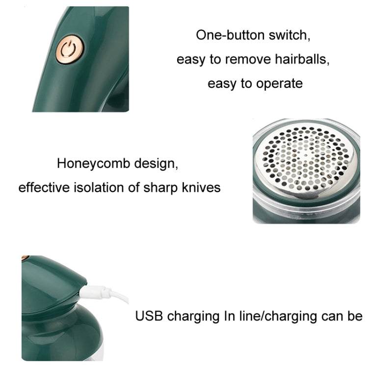 Home Rechargeable Handheld Clothes Hair Ball Trimmer(White) - Sponges, Cloths & Brushes by PMC TechLife | Online Shopping South Africa | PMC TechLife