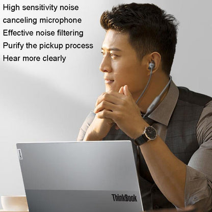 Lenovo ThinkBook UC100 Neckband Dual Wireless Bluetooth Earphone Cell Phone Computer Simultaneous Connection - Neck-mounted Earphone by Lenovo | Online Shopping South Africa | PMC Jewellery | Buy Now Pay Later Mobicred