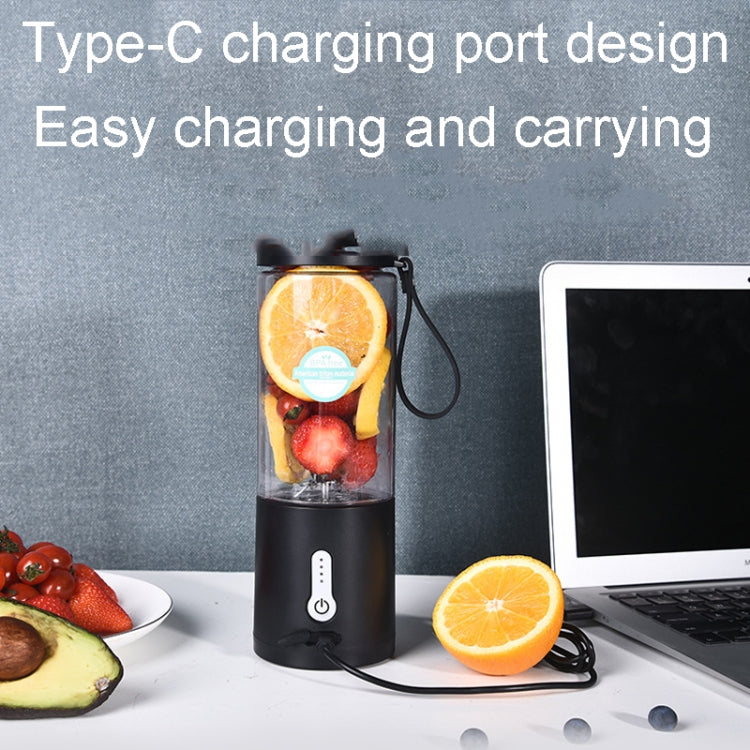 Portable Multifunctional USB Rechargeable Juice Extractor Cup Mini Electrical Juicer(Black) - free shipping - PMC TechLife - Order now!