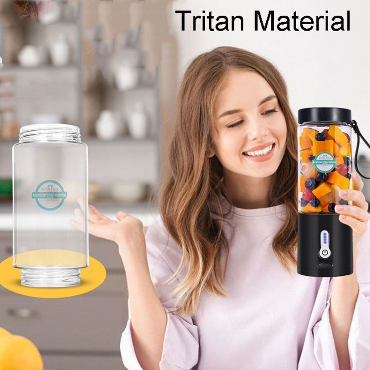 Portable Multifunctional USB Rechargeable Juice Extractor Cup Mini Electrical Juicer(Black) - free shipping - PMC TechLife - Order now!