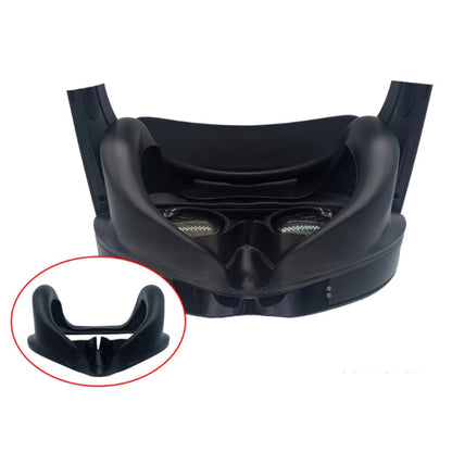 For Mate Quest Pro Eye Mask Light-blocking Magnetic Replacement Silicone Eye Cover VR Accessories(Black) - VR Accessories by PMC Jewellery | Online Shopping South Africa | PMC Jewellery | Buy Now Pay Later Mobicred