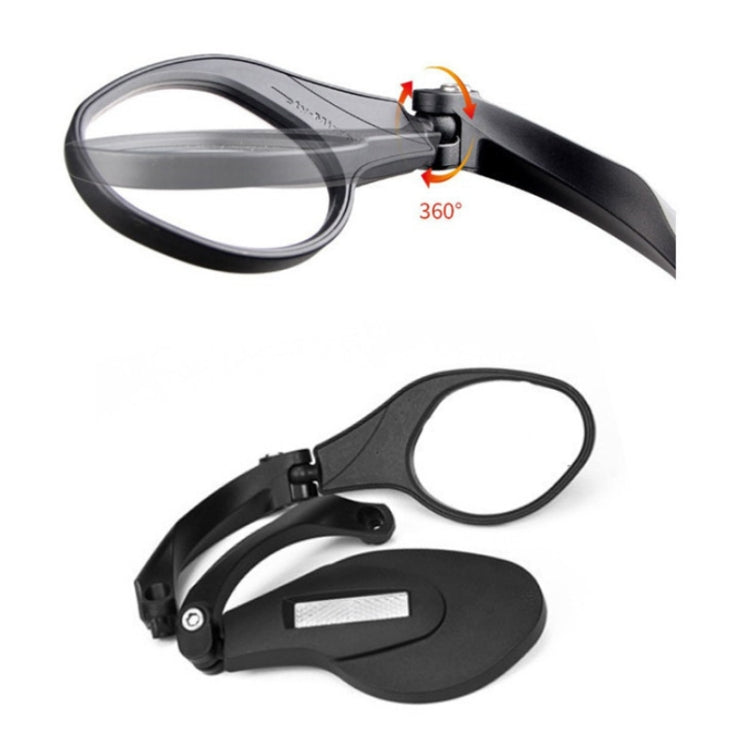 Motorcycle Wide View Rear View Mirror Bicycle Reflector, Color: Round Left - Side Mirrors by PMC TechLife | Online Shopping South Africa | PMC TechLife | Buy Now Pay Later Mobicred