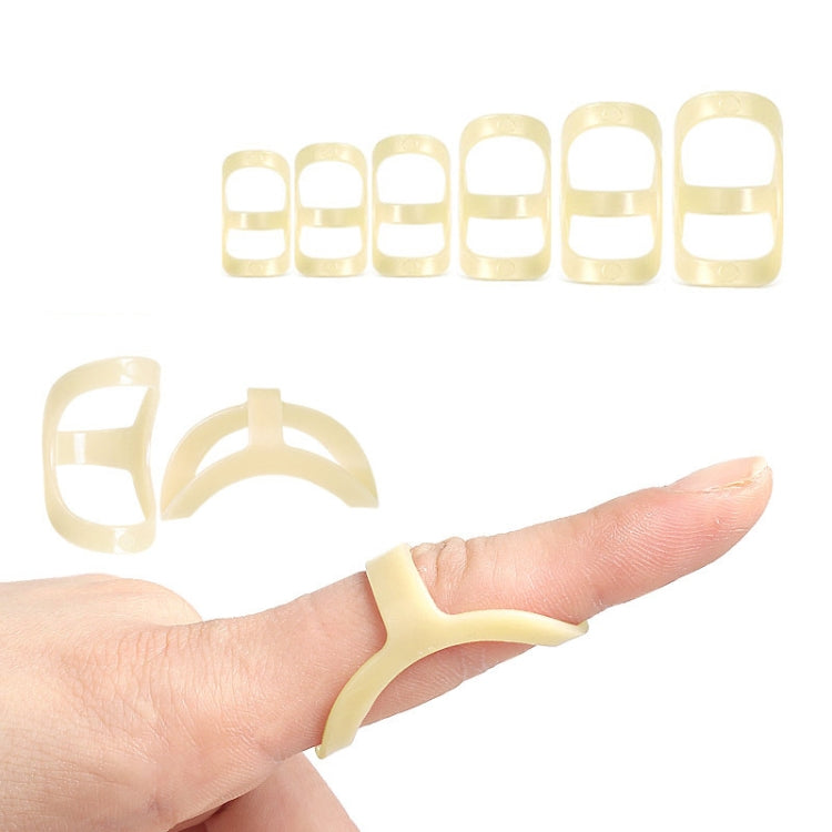 Finger Splint Fixation Ring Joint Bending Protection Fixator, Specification: Size 6 - Corrector by PMC Jewellery | Online Shopping South Africa | PMC Jewellery