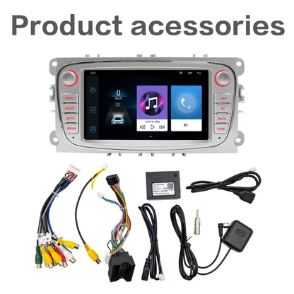 For Ford Focus 7 Inch HD Android Navigation Bluetooth RDS Radio, Size: 2+32G(Silver) - Car MP3 & MP4 & MP5 by PMC Jewellery | Online Shopping South Africa | PMC Jewellery | Buy Now Pay Later Mobicred