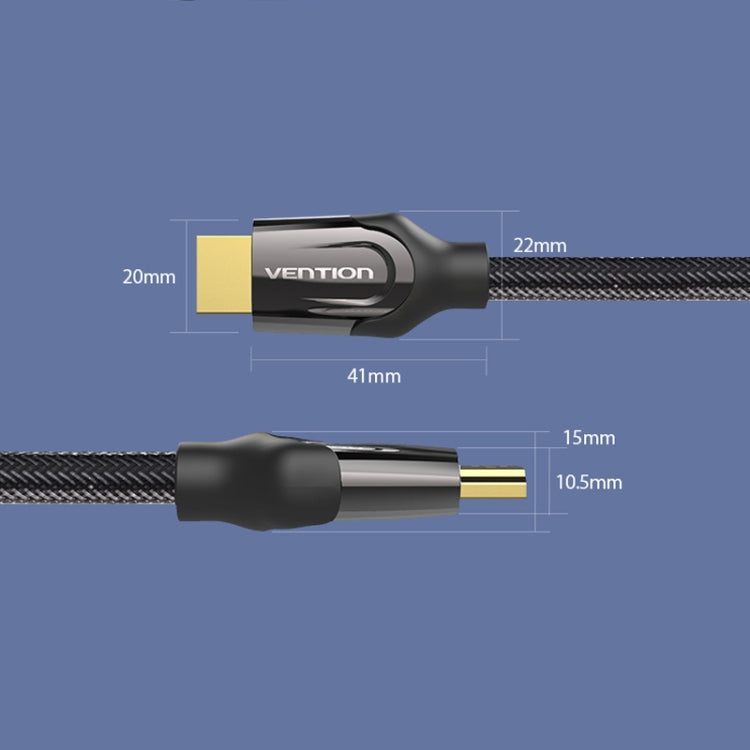 8m VenTion HDMI Round Cable Computer Monitor Signal Transmission Cable - Cable by VenTion | Online Shopping South Africa | PMC Jewellery | Buy Now Pay Later Mobicred