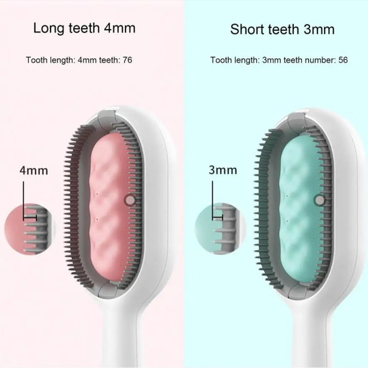 Pet Cats With Water Tank Hair Removal Comb Cleaning Hair Brush, Style: Long Hair (Pink) - Brushes & Combs by PMC Jewellery | Online Shopping South Africa | PMC Jewellery