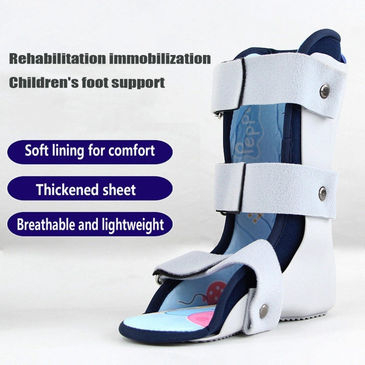 Children Ankle Fixed Brace Calf Fracture Protective Gear Bone Rehabilitation Support, Size: M(Left) - Corrector by PMC Jewellery | Online Shopping South Africa | PMC Jewellery