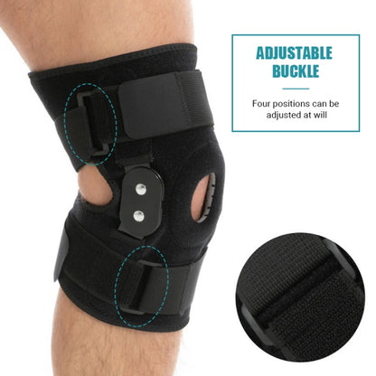 Adjustable Knee Support Ortopedic Joint Pain Meniscus Tear Injury Sports Knee Pads(Black) - Sports Safety by PMC Jewellery | Online Shopping South Africa | PMC Jewellery