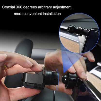 For Tesla 2019-2022 Model3/Y Car Central Control Screen Mobile Phone Holder(1set) - Car Holders by PMC Jewellery | Online Shopping South Africa | PMC Jewellery | Buy Now Pay Later Mobicred