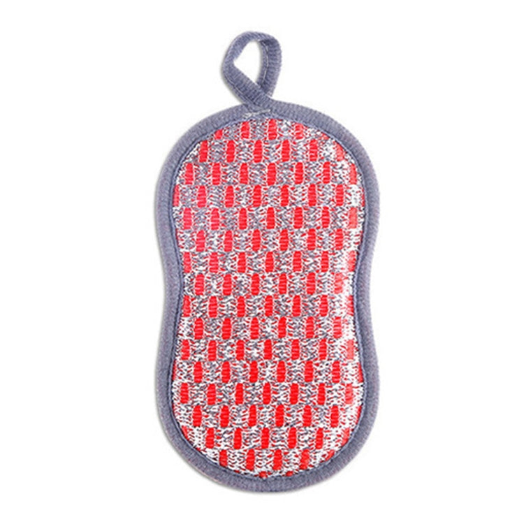5pcs Double-sided Absorbent Kitchen Dishwashing Sponge Multifunctional Cleaning Rag, Style: Red - Cleaning Tools by PMC TechLife | Online Shopping South Africa | PMC TechLife | Buy Now Pay Later Mobicred