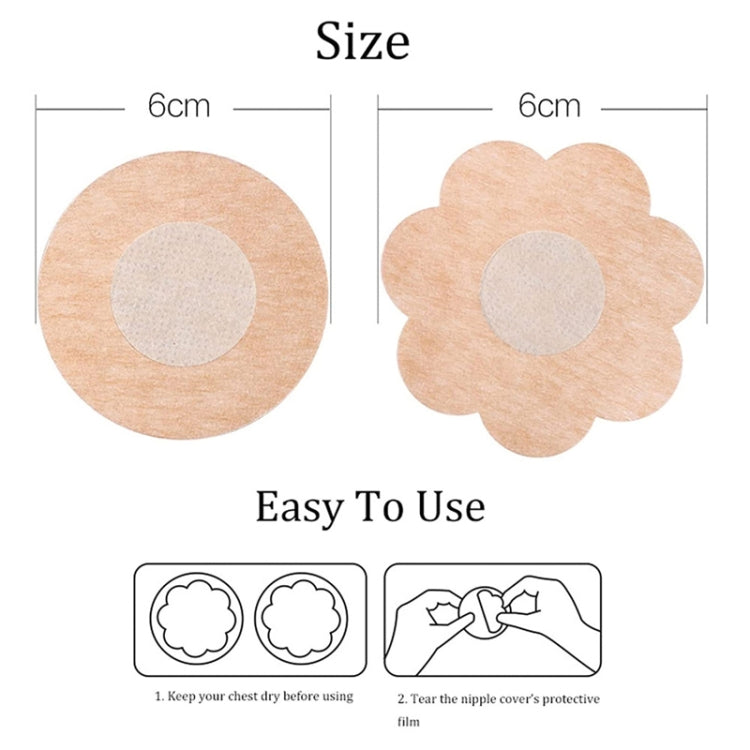 10pcs /Pack Disposable Anti-Bump Invisible Breathable Breast Patch, Model: Flower(OPP Bag) - free shipping - PMC TechLife - Order now!