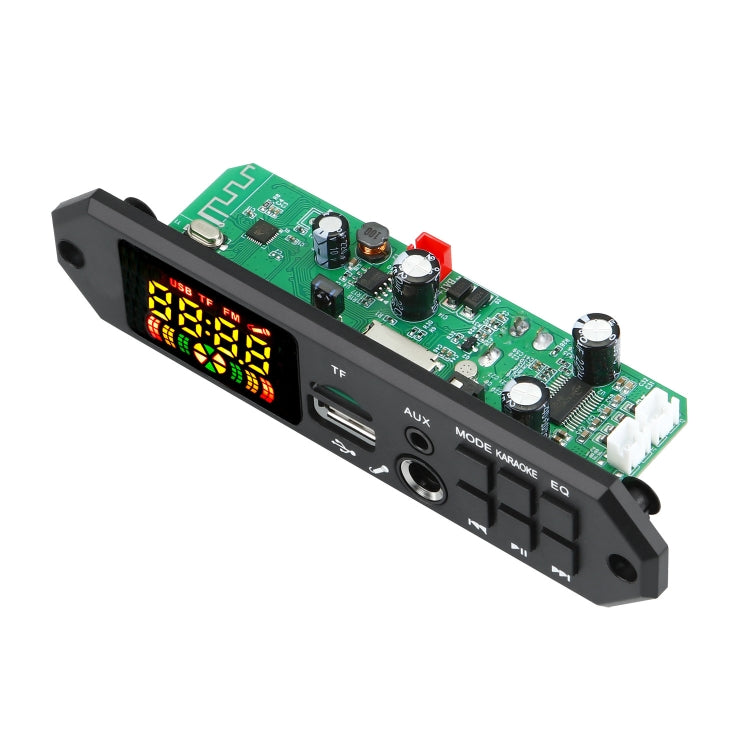 80W 12V Bluetooth MP3 Decoder Board With Power Amplifier Color Screen Call Recording, Model: Big Remote Control - Car MP3 & MP4 & MP5 by PMC Jewellery | Online Shopping South Africa | PMC Jewellery