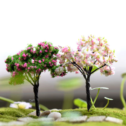 5pcs Micro Landscape Ornaments Simulated Christmas Trees Succulent Accessories Materials, Style: Small Willow Tree - Ornaments by PMC Jewellery | Online Shopping South Africa | PMC Jewellery