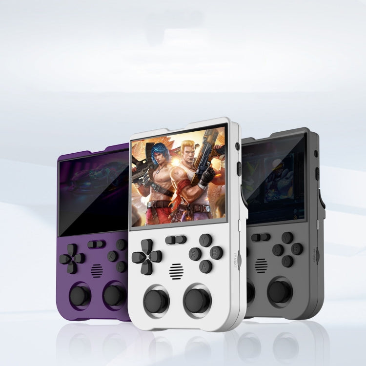 AMPOWN XU10 Handheld Game Console 3.5-Inch IPS Screen Linux System Portable Video Arcade 64G(Purple) - free shipping - PMC Jewellery - Order now!