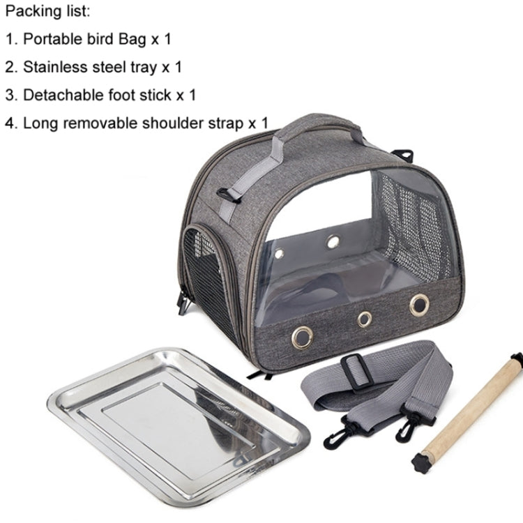 33x26x24cm Portable Foldable Birdcage Oxford Cloth Hamster Rabbit Squirrel Pet Outing Bag - Pet Bags by PMC TechLife | Online Shopping South Africa | PMC TechLife | Buy Now Pay Later Mobicred